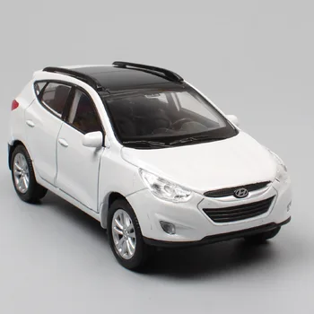 1/36 Scară mini Hyundai Tucson IX crossover SUV masini de vehicule & diecast trage înapoi Welly modele în miniatură cars jucarii pentru baieti joc