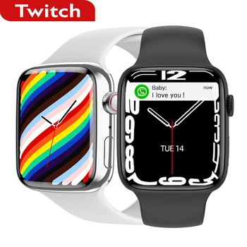 Twitch S7 Ceas Inteligent Bărbați Femei Bluetooth Apel de Sănătate Rata de Inima de Monitorizare a Presiunii arteriale IP67 Ceas Sport NFC Smartwatch