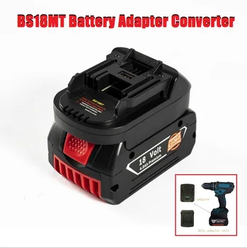 Noi BS18MT Baterie Convertor Adaptor USB Pentru Bosch 18V BAT619G/620 BPS18M Baterii Converti Pentru Makita 18V BL 1860 Litiu