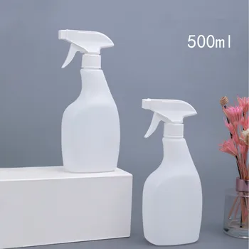 500ml Spray Plastic Sticlă Goală de Calitate Alimentară HDPE Recipient Pulverizator Portabil Alcool lichid Reîncărcabile sticla