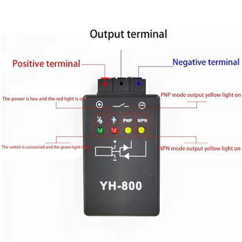 YH-800 fotoelectric comutator tester comutatorul de proximitate magnetic comutator instrument de detectare a senzorului tester 24V 0.5 a