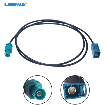 LEEWA Masina FAKRA Z Semnal Radio Antena AM/FM 1M/3M/5M Cabluri Adaptor Pentru Volkswagen/Skoda/Audi OEM Stereo Unitate Cap #CA6314