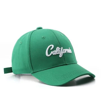 Brodate Reglabil șapcă de baseball Verde de Primăvară bărbați Sport pălărie de Bumbac Respirabil Trucker hat pentru Femei călătorie pălării de soare