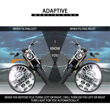Accesorii Pentru V-ROD Motocicleta FARURI LED Aluminiu Negru Faruri Pentru V Rod VROD VRSCA Faruri VRSC