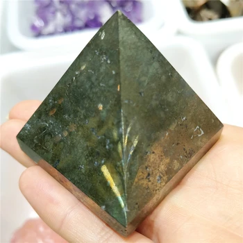 Naturale De Cuarț, Pirită Egipt Piramida Ornament Piatra Minerale-Specimen De Cristale Interior Decor Birou Feng Shui Piatră Prețioasă Colecții