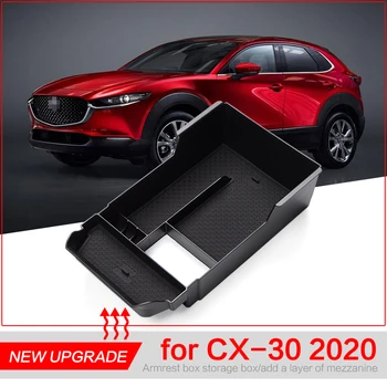 ZUNDUO Auto Cotiera Cutie Depozitare pentru Mazda CX-30 CX30 CX 30 2019 2020 Control Central Cotiera Cutie Auto Interior stying Accesorii