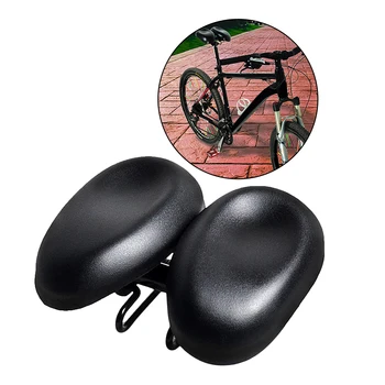 Suplimentar confortabil Largă de Mare Nici o Presiune Biciclete MTB Scaun Ergonomic de Șa Biciclete Respirabil Dual-pad Ciclism Șa