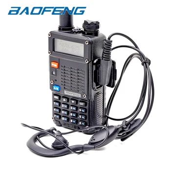 BAOFENG UV-5RT walkie talkie profesional de Emisie-Receptie Baofeng BF-F8 HP 136-174/400-520MHz două Fel de Radio cu Căști