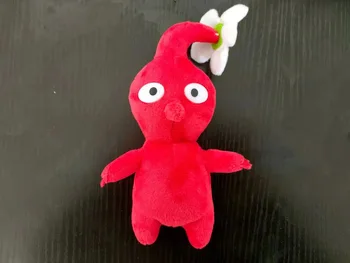 Joc drăguț Pikmin Jucărie de Pluș 15cm Anime Kawaii Olimar Animale Împăiate Papusa Jucării pentru Copii Pentru Copii Cadouri