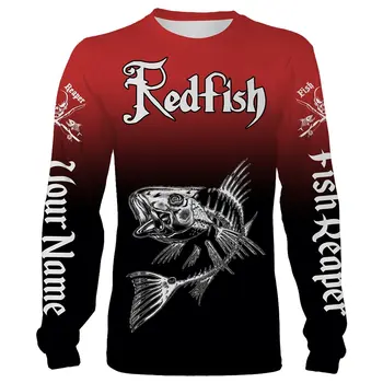 Chipteeamz Pește Topuri Purta Nici un Nume UPF50+ Oameni Pescuit Tricouri Maneca Lunga Pescaria Camisa De Pesca Jersey Rochie de Vara T-Shirt