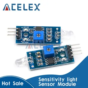 Sensibilitatea Senzorului de lumină Modulul LM393 Lumina Senzor Fotosensibil Pentru Arduino Auto Inteligent 3.3 V-5V