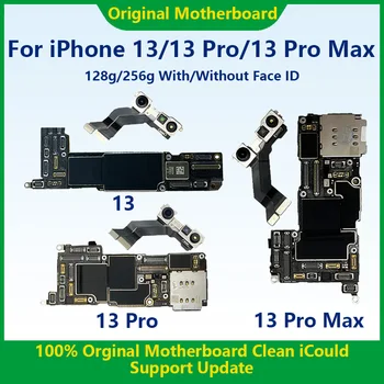 Original Placa de baza Pentru iPhone 13 Pro Max Cu Fața ID-ul Testat pe Deplin Autentice Placa de baza iCloud Curat Și Deblocat Transport Gratuit