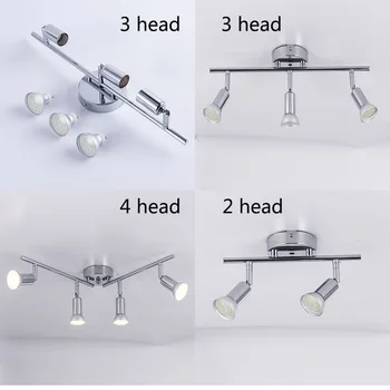 Reglabil loft LED Lustre Living dining bucatarie led-uri de iluminat Candelabru rotativ Acasă oglindă dormitor Corpuri de Iluminat