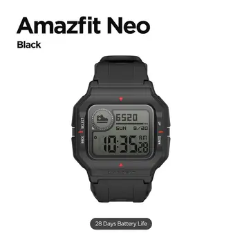 NOI 2020 Amazfit Neo Smart Watch Bluetooth Smartwatch 5ATM de Urmărire de 28 zile de Viață a Bateriei de Ceas Pentru Android, IOS, Telefon