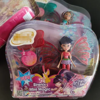 Original Winx Club Doll Sirenix Mini Magic Papusa Figurine Zână Bloom Păpuși Cu Jucarii Clasice pentru Fata Cadou
