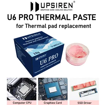 UPSIREN U6 PRO 12.8 w de Căldură de Înaltă Performanță Termică Chit Pentru GPU BTC placa Grafica de Răcire în Loc de Răcire Pad non-conductoare