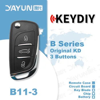 YAYUN KEYDIY KD900+/URG/X2/MAX/MINI Programator Seria B de Control de la Distanță B11-3 Butoane Universal Auto-Cheie Pentru Peugeot Citroen DS