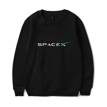 2020 SpaceX Trening O-Gat Femei/Barbati Maneca Lunga Bluze Casual Harajuku Unisex Spațiu X Haine Streetwear