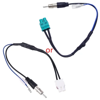 Dual FAKRA RF Adaptor Antena Radio Cablu Convertor cu Amplificator pentru RNS510/RCD510/310/Golf/MK5/MK6/Passat B6/B7/Tiguan