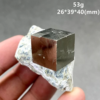 NOU! 100% natural, stralucitor MARE spaniolă Cuboid și cub pirită minerale-specimen de pietre si cristale cristale de cuarț