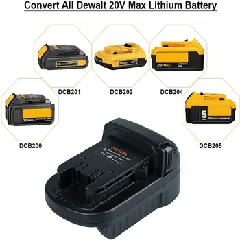 Moedor de Carne Carne Cutter Pentru DW18ML Baterie Adaptor Convertor de Înlocuire pentru Milwaukee 18V Litiu Electrocasnice