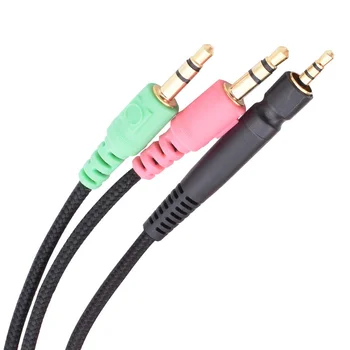 OFC Înlocuire Cablu Împletit Cablu pentru Epos PC373D PC37X PC38X GSP350 GSP500 GSP600 GSP601 GSP602 H6Pro H3 Hibrid H3Pro Căști