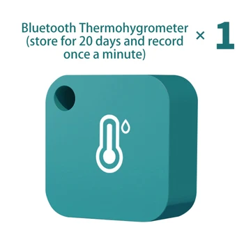 CoRui Wifi Senzor De Temperatură Fără Fir Bluetooth Termometru Higrometru Monitor La Distanță De Alertă De Alarmă App Pentru Frigider