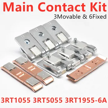 3RT1955-6A Principal de Contact Kit Pentru Contactor Magnetic 3RT1055 3RT5055 Mișcare Și Contactele Fixe Contactor Kituri de Reparații de Contact Set