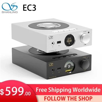 SHANLING EC3 Stereo CD Player CD80 HD850 Unitate Bluetooth DAC Hi-Res Desktop Music Player Pre-Amplificator ES9219C LTA8092 chips-uri