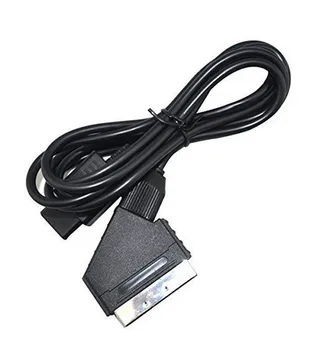 Negru de Înlocuire RGB Scart AV Cablu Video Sârmă de Plumb Pentru Nintendo N64 NG C