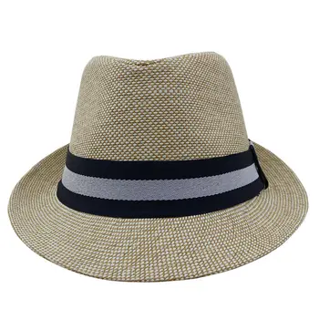 LNPBD pentru Femei Pălărie de Paie de Criptare Pălării de Soare de Culoare Dublă Panama Vara Cu Bandă Panglică
