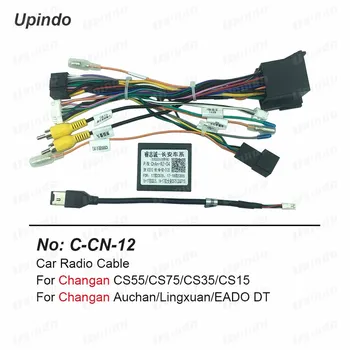 Radio auto Cablu cu CANBus Caseta Adaptor pentru Changan Auchan Lingxuan EADO Cablajul Media Player Conector de Alimentare Priza