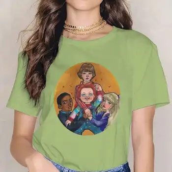 PRIETENUL LOR, LA SFÂRȘITUL mai Noi Tricouri Joacă de Copil Papusa Chucky Film de Groaza Feminin Pur Streetwear Tricou Gât O Supradimensionate