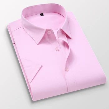Îmbrăcăminte pentru bărbați Tricouri Casual de Agrement Design Culoare Solidă pentru Bărbați Sociale Camasi Maneca Scurta Barbati Camasa pentru Barbati Marimea S-8XL