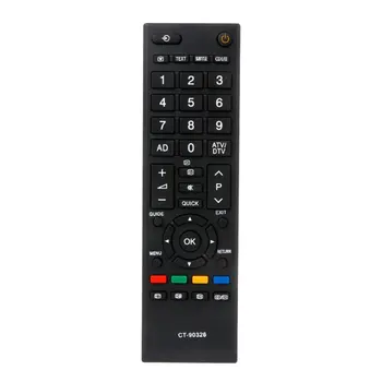 Tv Control De La Distanță Pentru Tv Toshiba Engleză Telecomanda Ct-90326 Portabil Fără Fir Control De La Distanță Tv Sensibile Buton