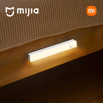 Xiaomi Mijia Cabinet de Lumină Dulap Lampa Model de Baterie Senzor Lumini Strălucitoare Fereastra de Start Noapte Ultra-Viață lungă Lumina de Noapte