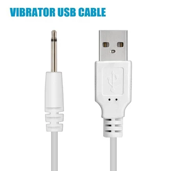 USB DC 2.5 Vibrator Încărcător Cablu de Cablu pentru baterie Reîncărcabilă Adult Jucarii Vibratoare Masaj Accesorii Universal USB de Alimentare
