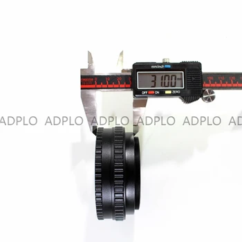 ADPLO 17-31mm Macro Tub Adaptor 17mm la 31mm M65 să M65 Monta Lentile Reglabile Concentrându-se Helicoidal