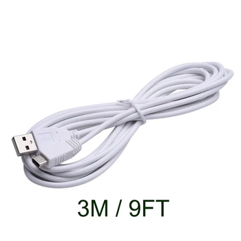 9FT 3M de Date USB Încărcător de Putere Cablu Pentru Nintendo WIIU, Wii U Gamepad Controller USB Încărcător Cablu de Încărcare pentru Wii U WIIU Noi
